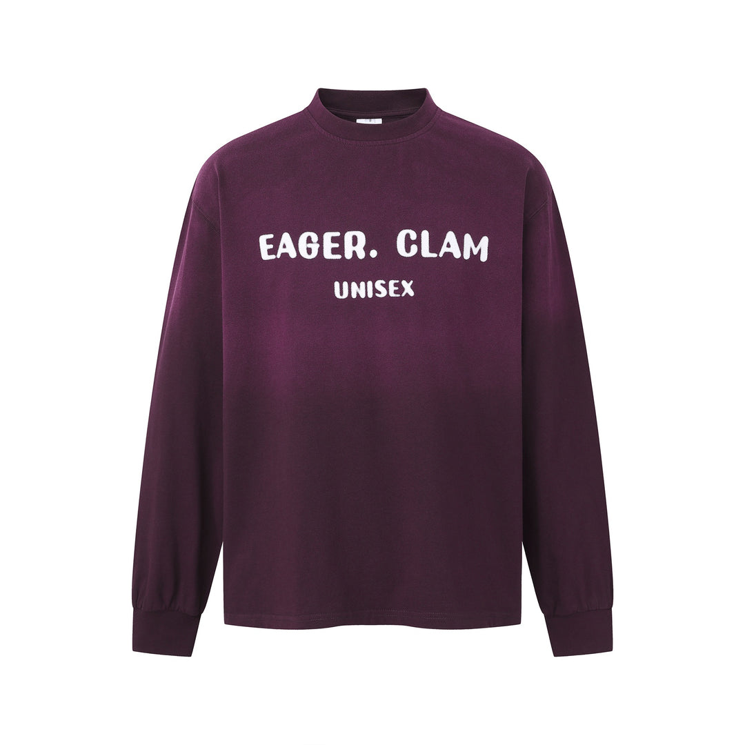 Unisex Oversized Sweatshirt with Mock Neck and Statement Print Mune Fashion