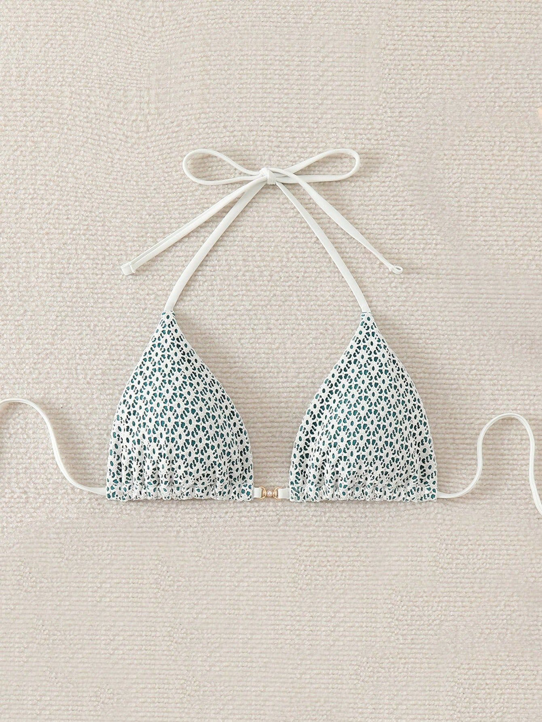 Women's bikini bottom with side ties and floral pattern Mune Fashion