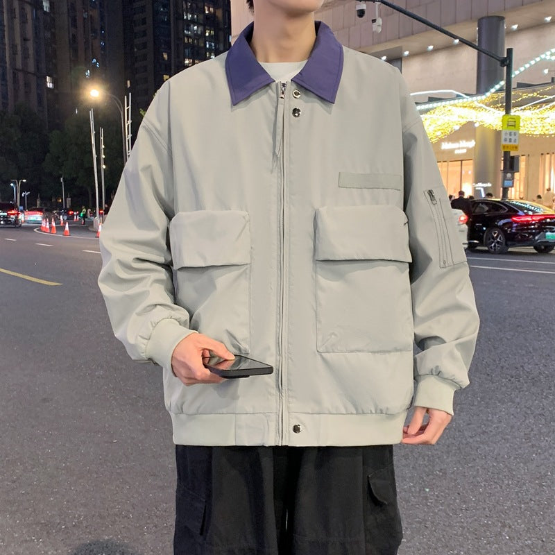Men's multifunctional jacket with generous pockets Mune Fashion