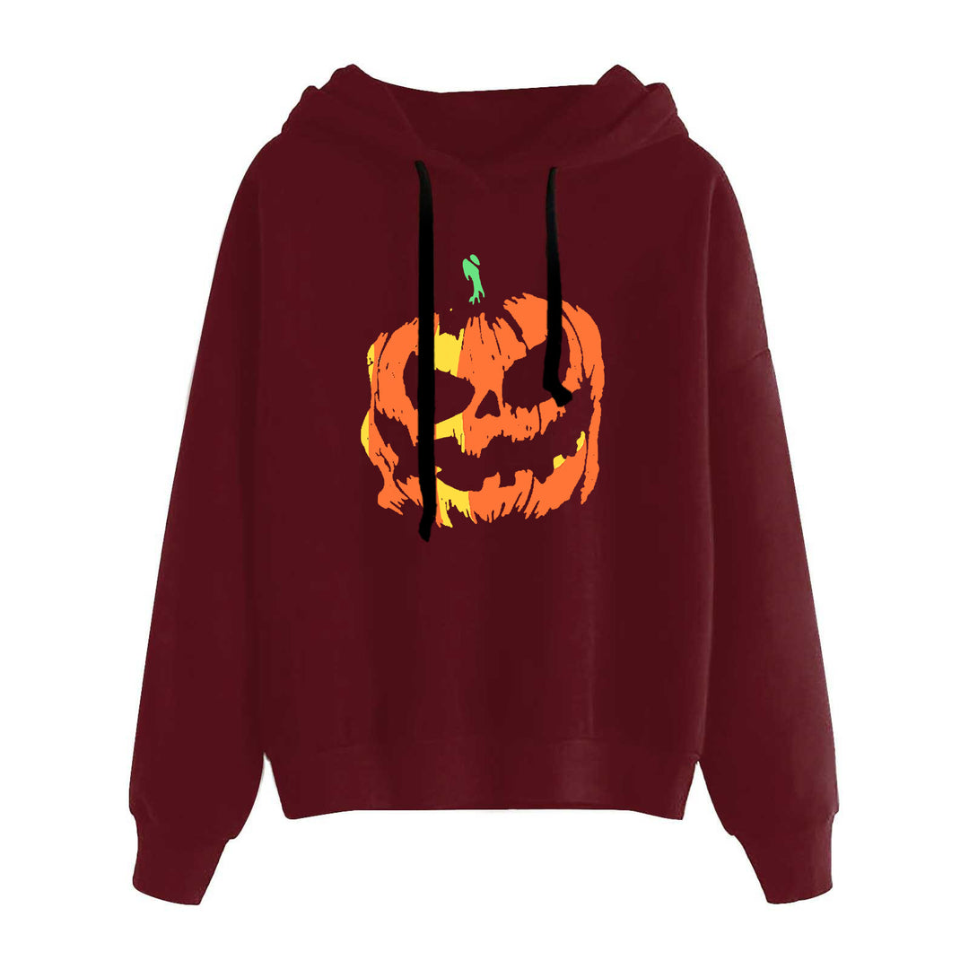 Women's casual oversized hoodie with heart and paw print, drawstring and ribbed cuffs Mune Fashion