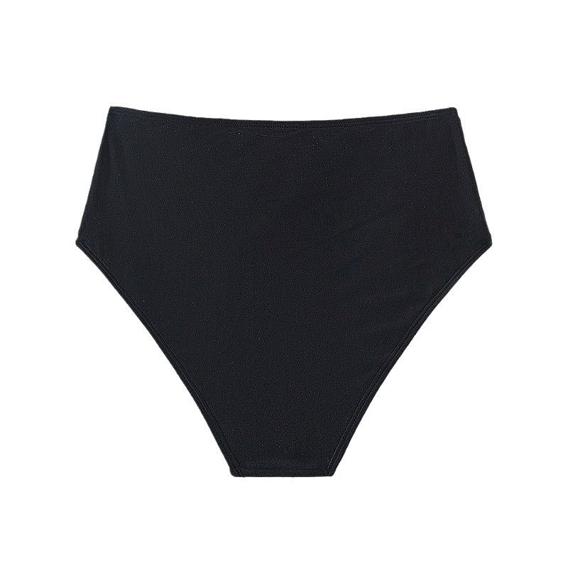 Women's High-Cut Bikini Bottom with Decorative Belt Detail Mune Fashion