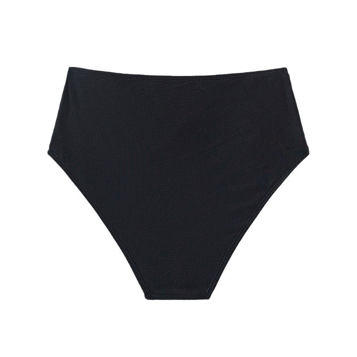 Women's High-Cut Bikini Bottom with Decorative Belt Detail Mune Fashion