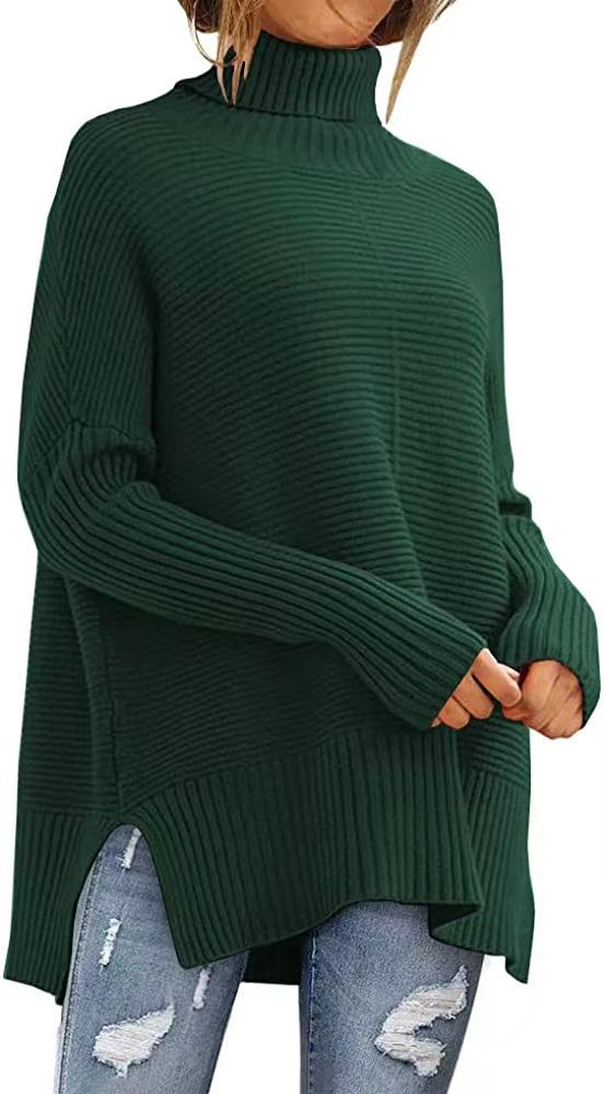 Women's Cozy Turtleneck Sweater Mune