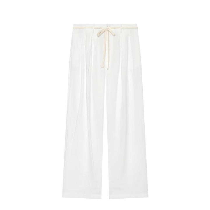 Women Two-Piece Loungewear Set with Loose Shirt and Flowing Marlene Trousers Mune Fashion