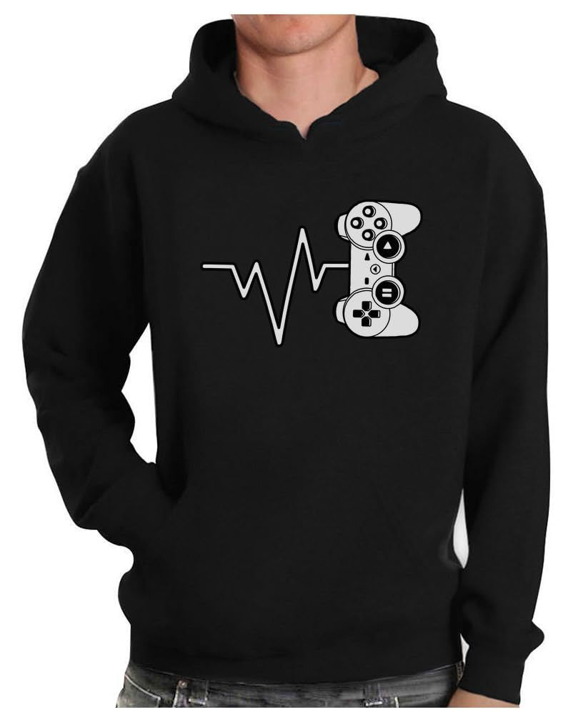Men's Creative Hoodie with Gaming Motif Mune Fashion