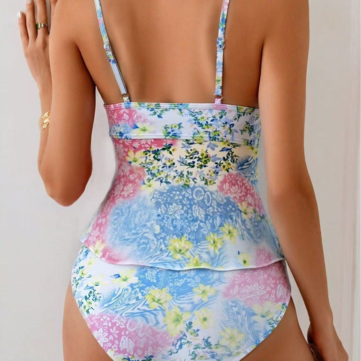 Women's swimsuit with feminine ruffle details Mune Fashion