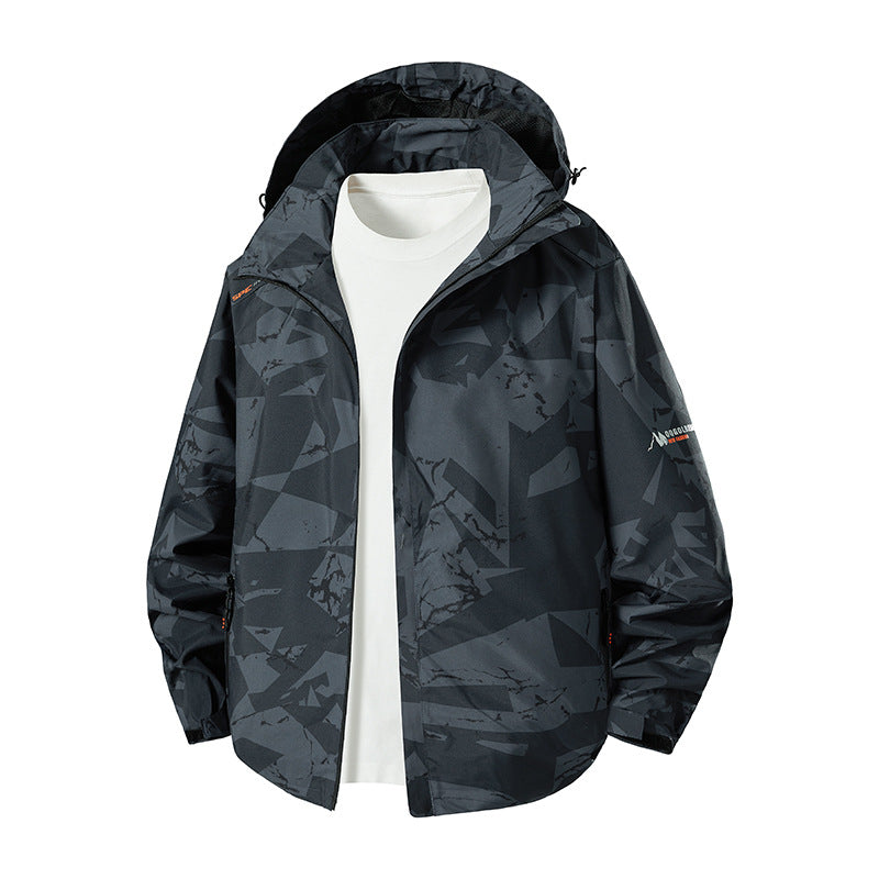 Men's Lightweight Functional Jacket with Hood Mune Fashion