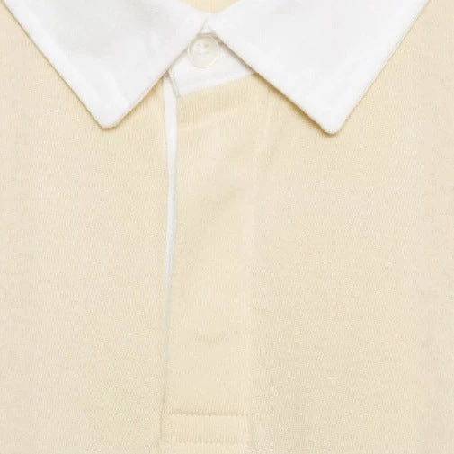 Ladies fine-knit polo shirt cardigan with short sleeves and full zipper Mune Fashion