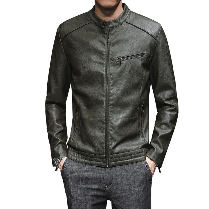 Men's Fashion Faux Leather Jacket Mune Fashion 1788321727