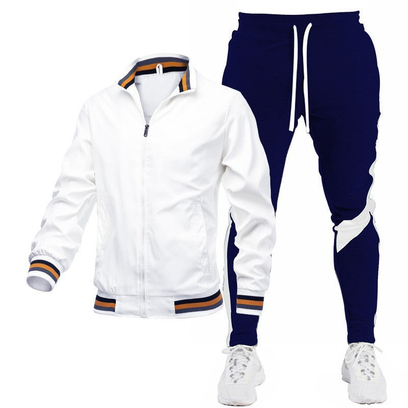 Men's Sporty Track Jacket and Jogging Pants Set Mune Fashion