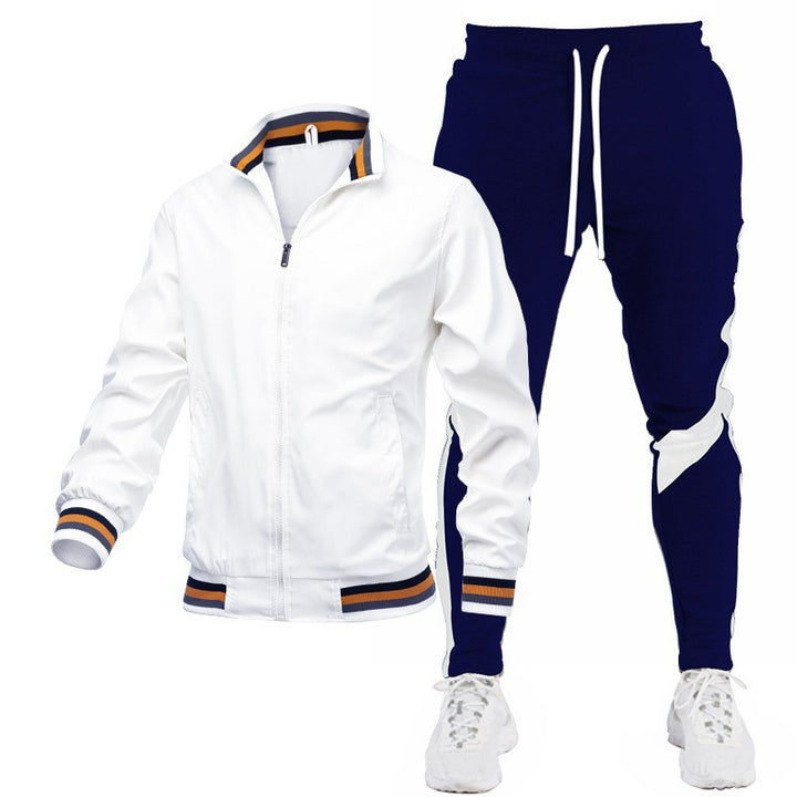 Men's Sporty Track Jacket and Jogging Pants Set Mune Fashion