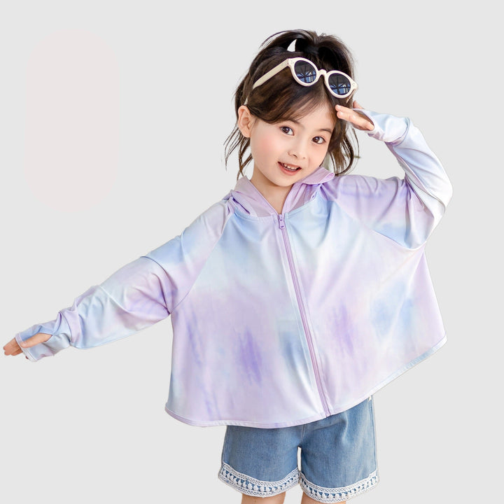 Ladies UV protection jacket with hood and soft material Mune Fashion