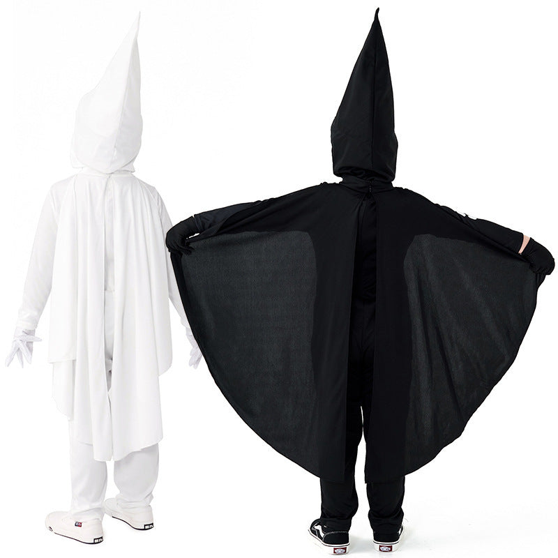Women's skeleton costume with cloak and gloves Mune Fashion