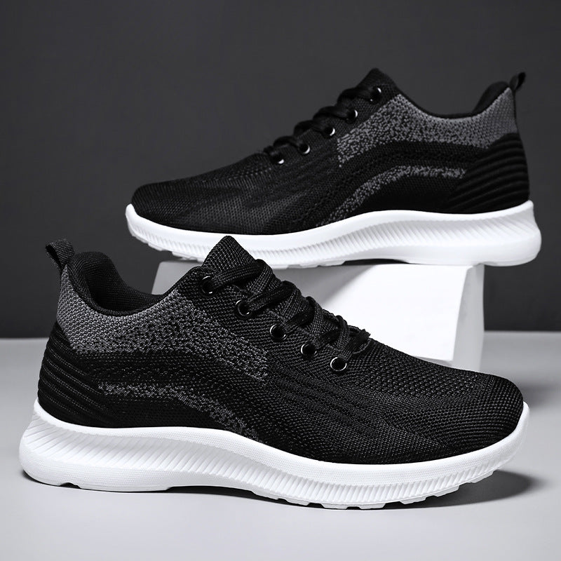 Men's lightweight knit sneakers with sock-like shaft, seamless upper material, and reactive EVA cushioning Mune Fashion