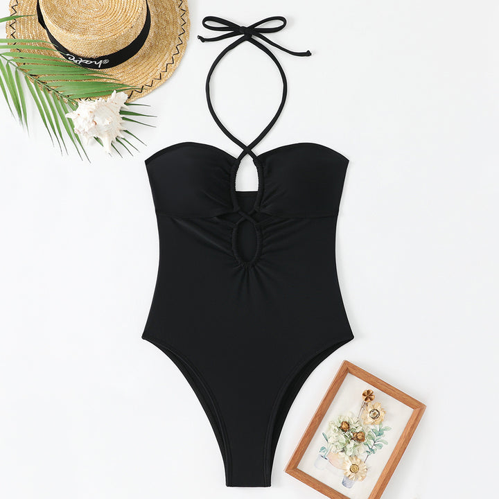 Women's one-piece swimsuit with sophisticated cut-out and trendy design Mune Fashion