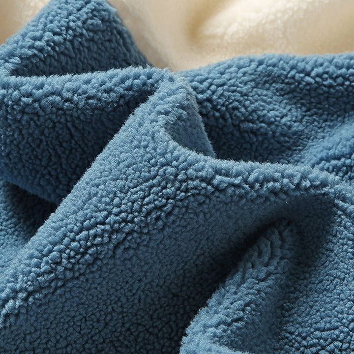 Men's Cozy Fleece Jacket with Hood Mune Fashion