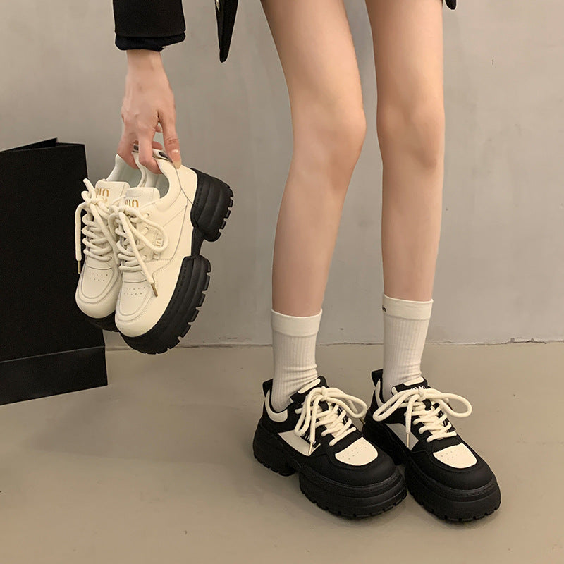 Women Chunky Sneakers with enhanced comfort and trendy sole structure Mune Fashion