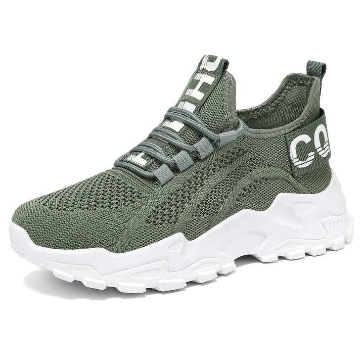 Women's seamless 3D knit slip-on sneaker with elastic slip shaft, padded heel tab, and grippy hybrid profile sole Mune Fashion