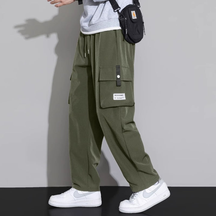 Men's Comfortable Cargo Pants with Practical Pockets