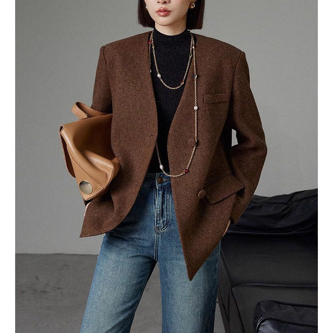 Women Elegant oversized Blazer Mune Fashion