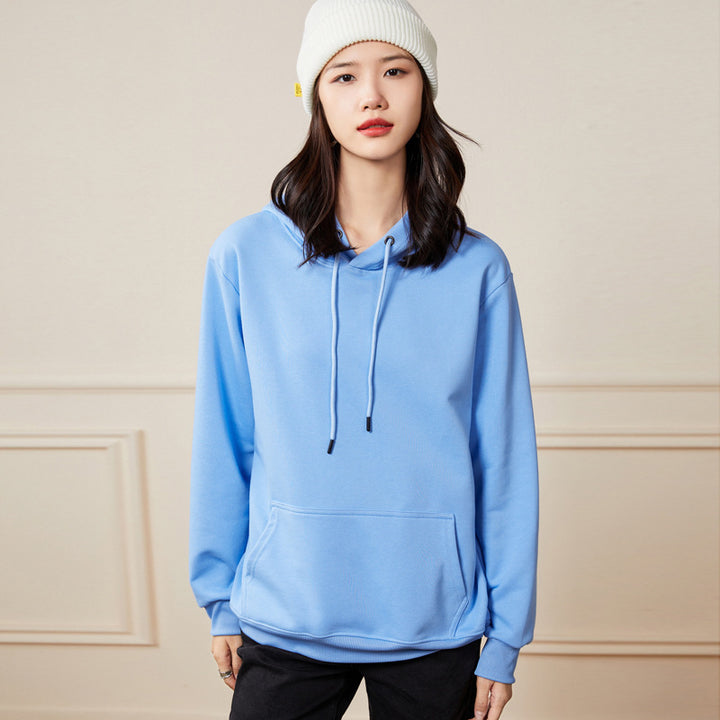 Women's Oversized Hoodie made of Cotton Blend with Kangaroo Pocket and Ribbed Cuffs Mune Fashion