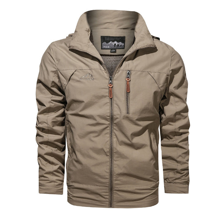 Men's Wind and Water Resistant Functional Jacket Mune Fashion