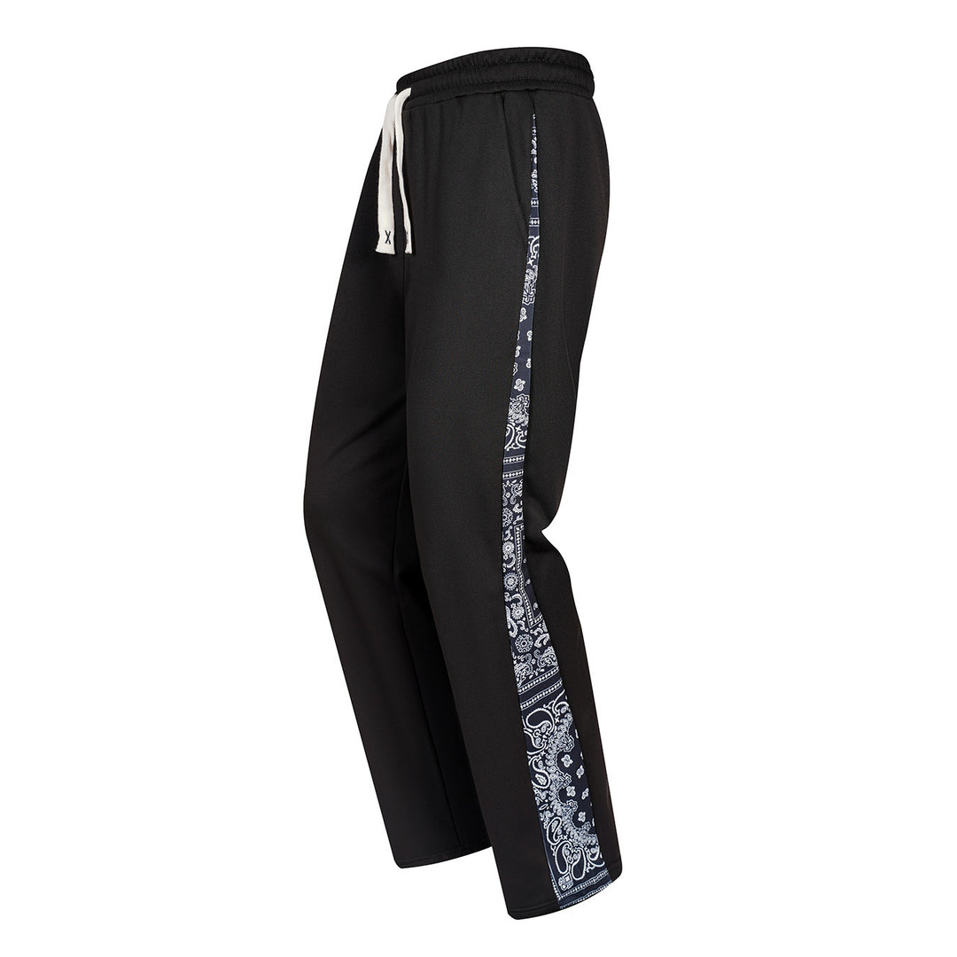 Ladies Casual Leisure Pants with Modern Graphic Inserts Mune Fashion