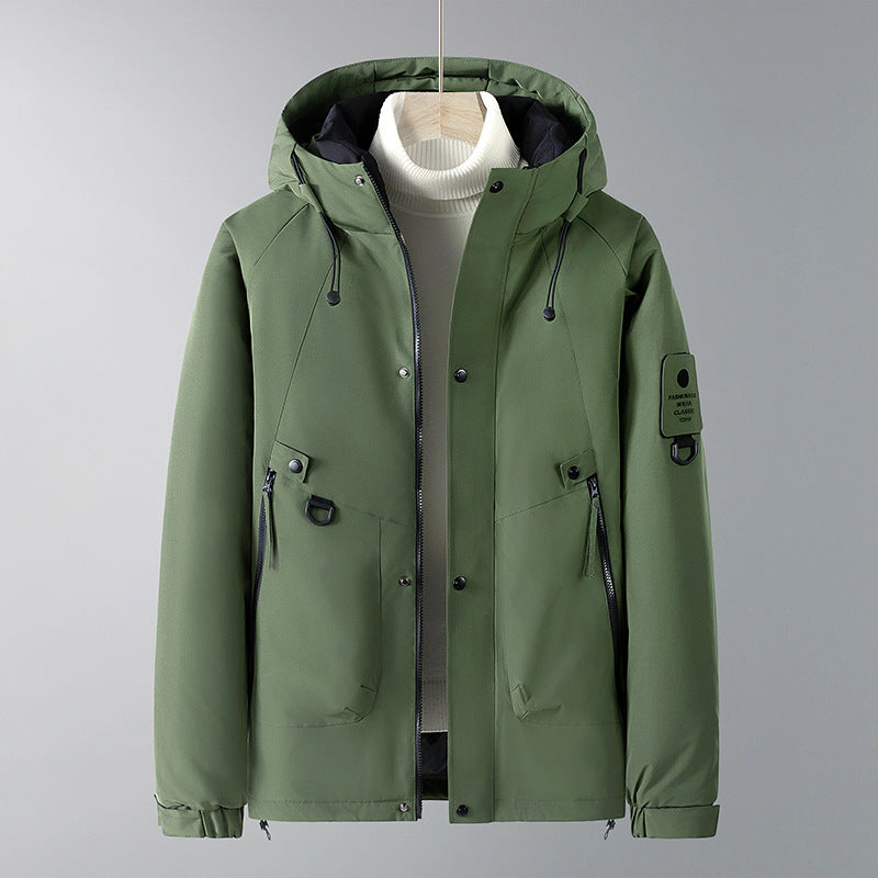 Men's Technical Hooded Jacket Mune Fashion