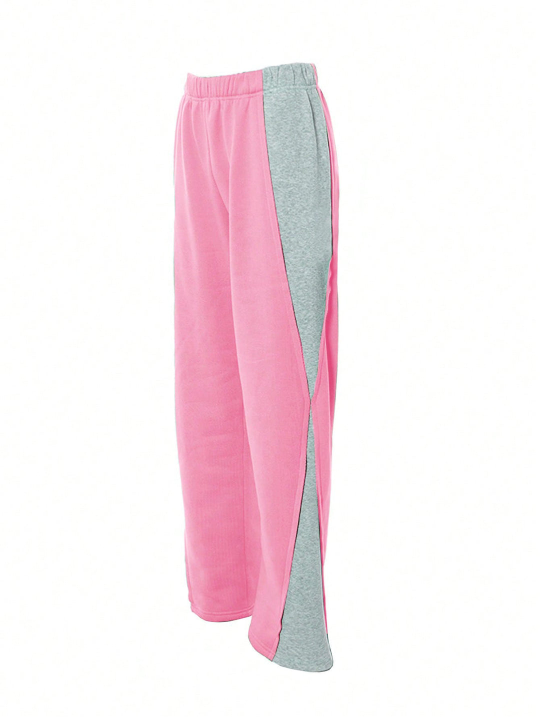 Women's Sporty Jogging Pants with Side Slit and Contrast Insert Mune Fashion