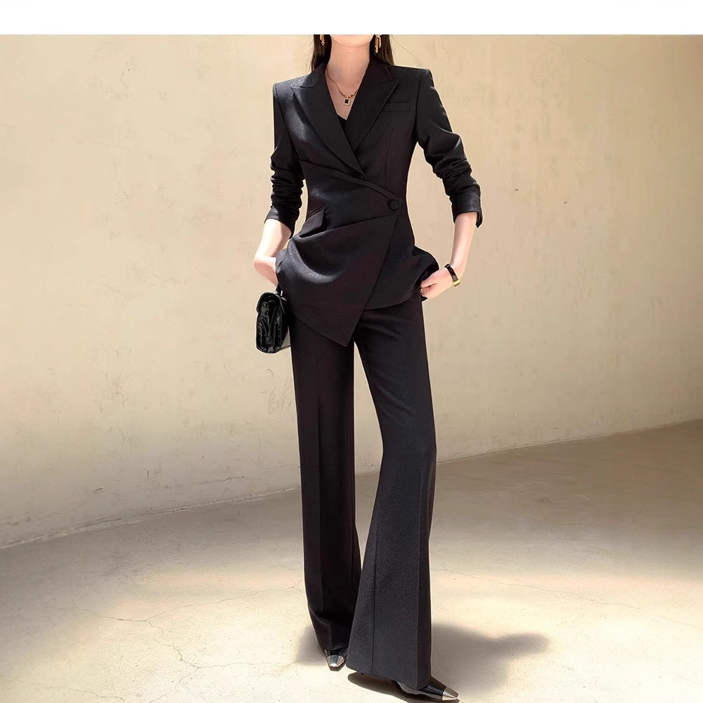 Women's Elegant Blazer Set with Modern Cut Mune Fashion