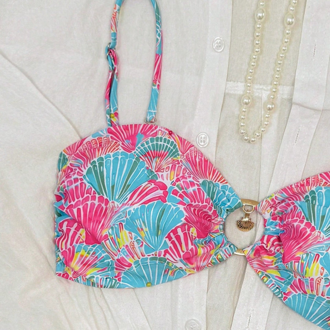 Women's bikini set with playful shell design Mune Fashion