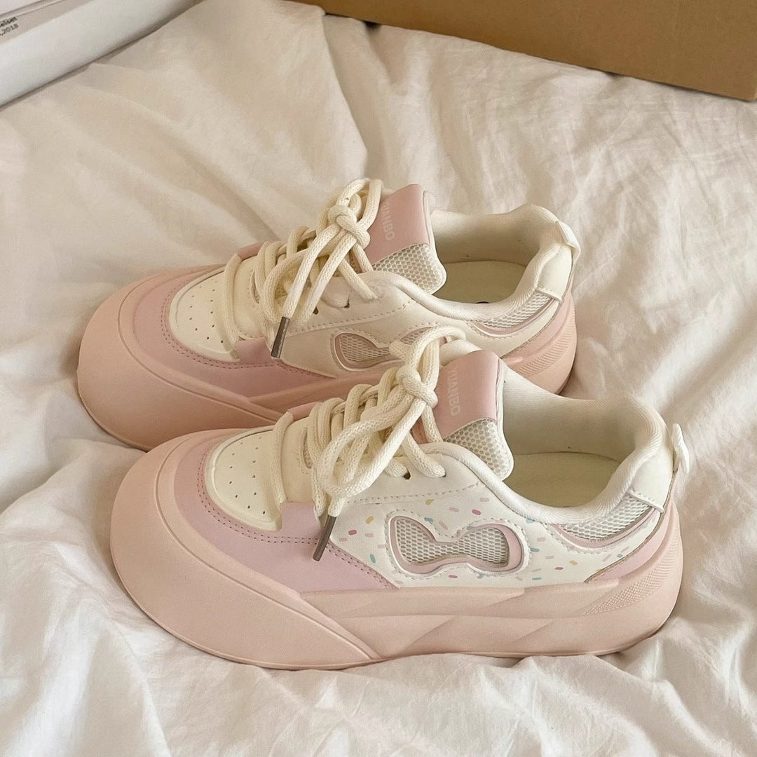 Women's Sports Sneakers with Breathable Mesh Upper and Comfortable Cushioning System Mune Fashion