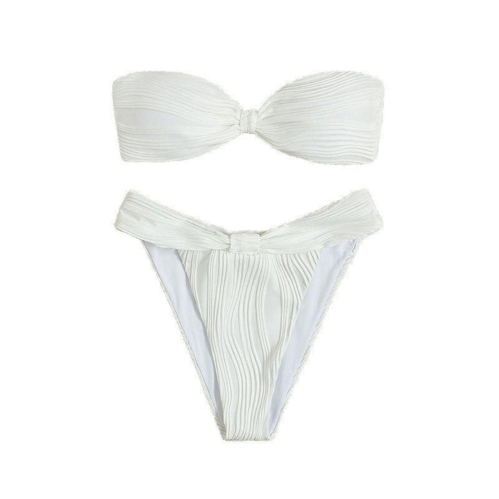 Women's bandeau bikini with decorative wrap detail Mune Fashion