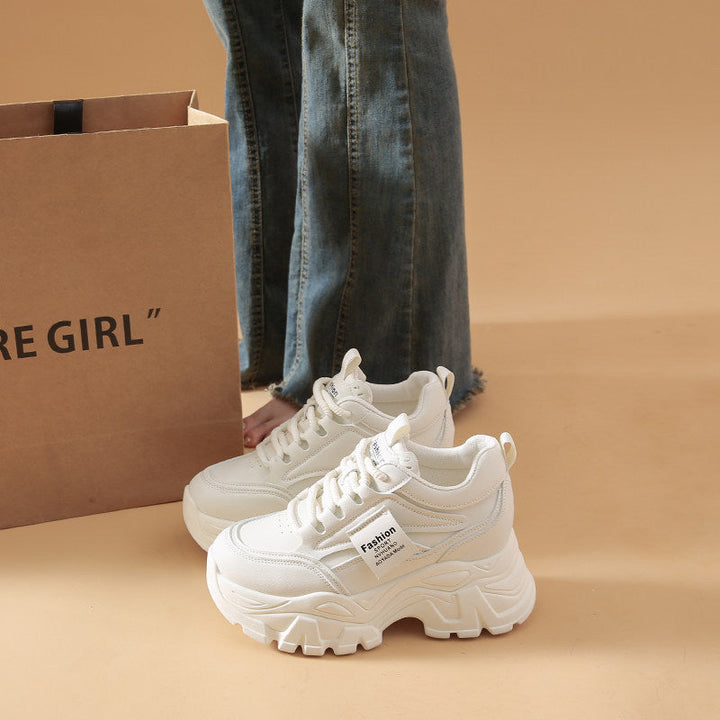 Women Chunky Sneakers with generous profile sole and breathable upper material Mune Fashion