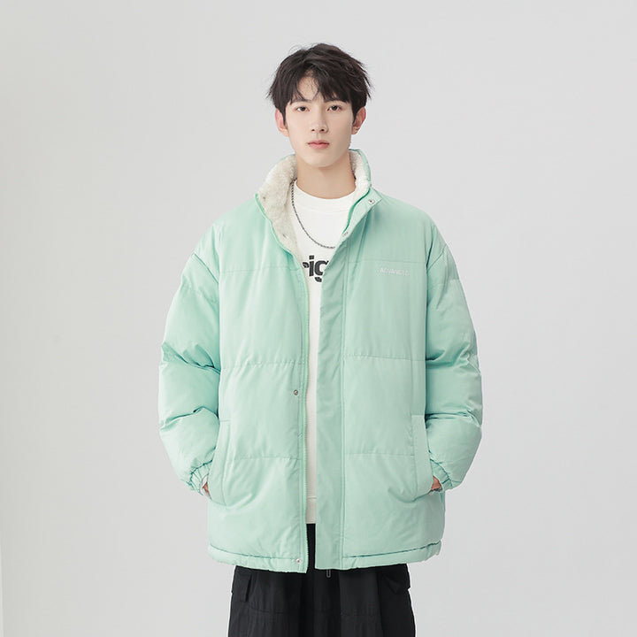Men's Insulated Padded Jacket with Thermal Insulating Inner Structure Mune Fashion