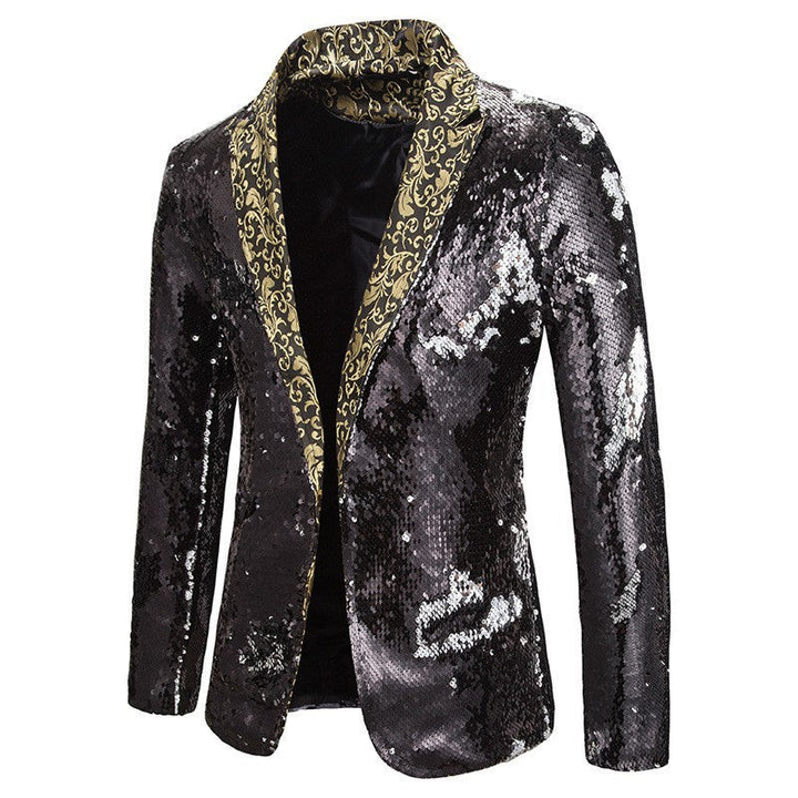 Men's Extravagant Sequin Blazer Jacket Mune