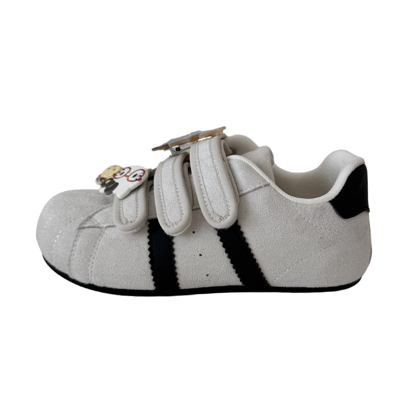 Women's sneakers with adjustable Velcro and playful applications Mune Fashion