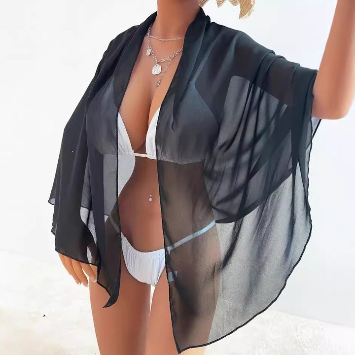 Ladies elegant beachy sarong with tie detail Mune Fashion