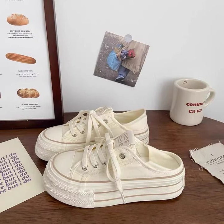 Women's Comfortable and Casual Platform Sneakers Mune Fashion