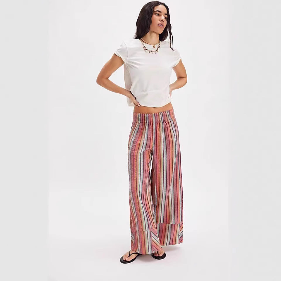 Ladies Fashionable and Casual Summer Pants Mune Fashion