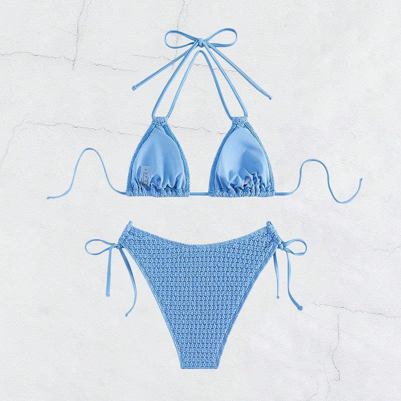 Women's Crochet Bikini Set with Playful Bow Details Mune Fashion