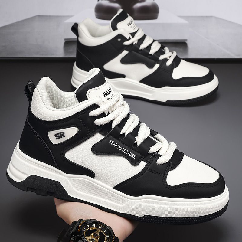 Women's sporty high-top sneakers with slip-resistant sole and padded interior Mune Fashion