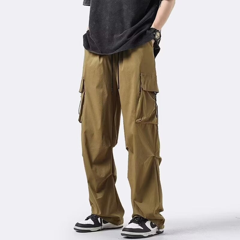 Men's Cargo-Style Pants with Practical Pockets Mune Fashion