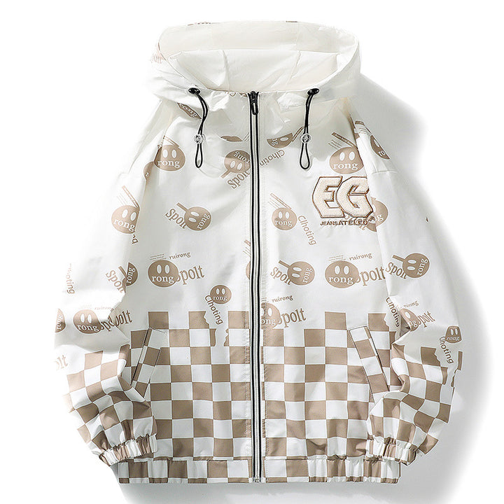 Unisex Stylish Hooded Jacket with Modern Graphics Mune Fashion