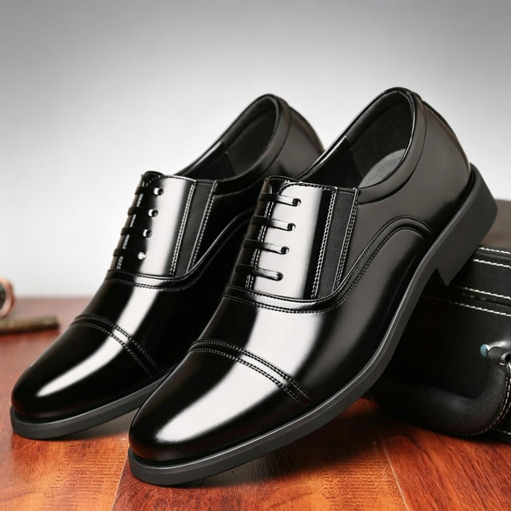 Men's Elegant and Glossy Dress Shoes Mune Fashion