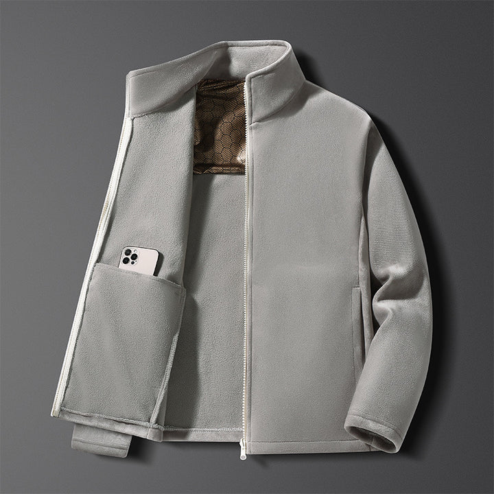 Women's fleece jacket with high-quality inner layer