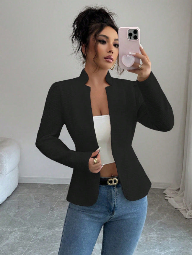Women's elegant and timeless blazer jacket