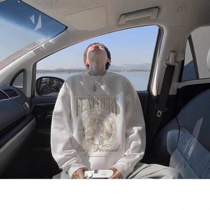 Unisex Casual Sweatshirt with Graphic Print Mune Fashion