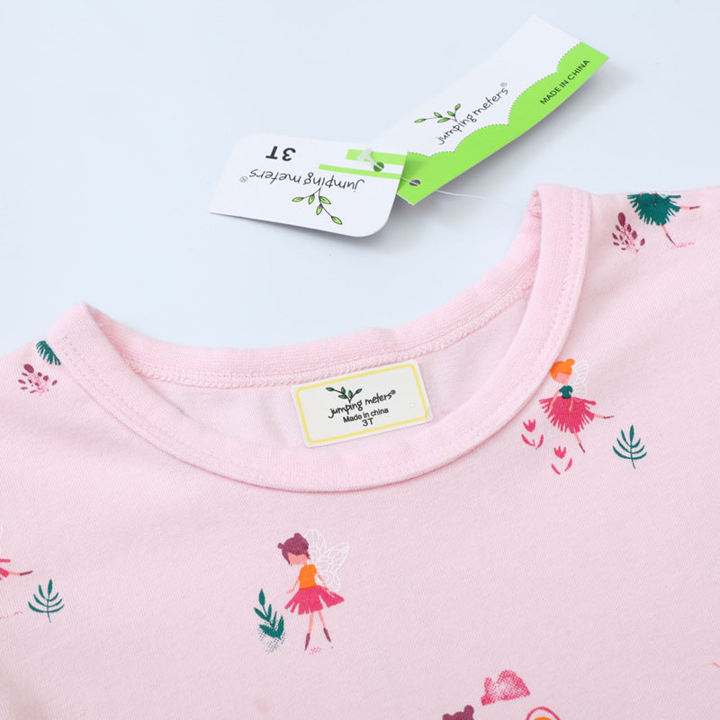 Girls summer dress with colorful pattern Mune Fashion