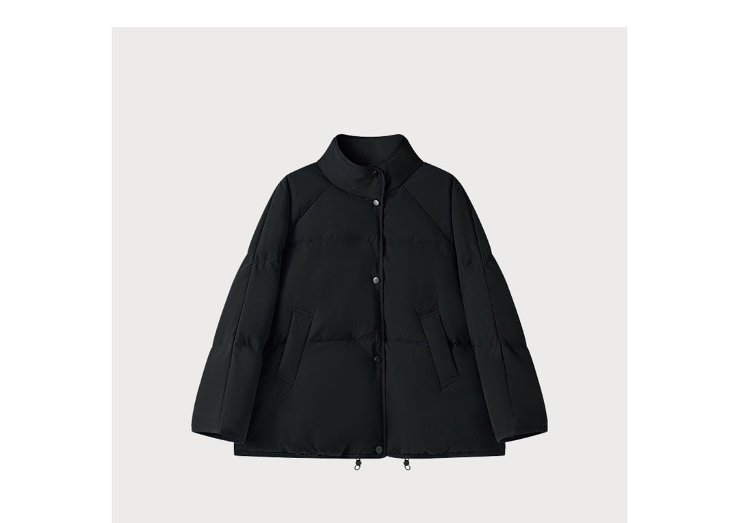 Women's Fashionable Transitional Jacket with High Collar Mune Fashion